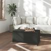 Coffee Table, Black, 90x50x41.5 Cm, Wood-based Material