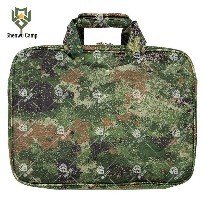 Jungle Starry Sky Camouflage Laptop Briefcase