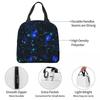 Constellation Star Clusters Galaxies Print Halloween Insulated Lunch Bag for Women Children Food Boxes Thermal Lunch Box Tote