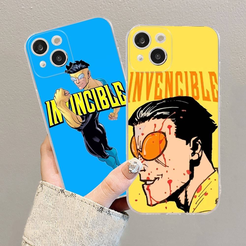 Мультяшный Популярный Аниме I-invincibleS Чехол для Телефона Для IPhone 17 16 15 14 11 12 13 Mini Pro XS Max Plus Funda Shell