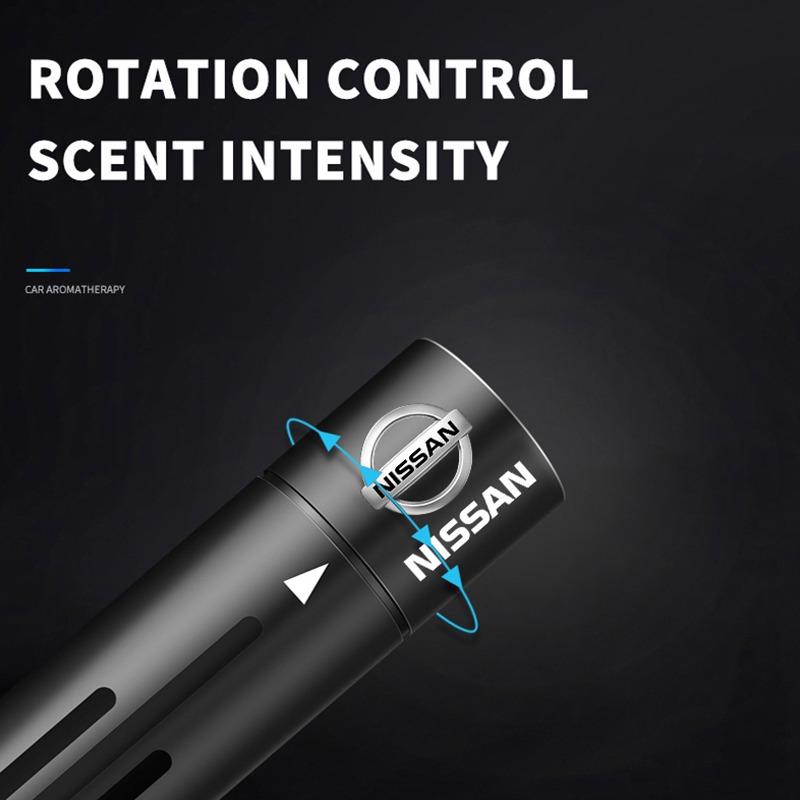 Автомобильный освежитель воздуха для салона, диффузор для духов с креплением на воздуховод, стайлинг автомобиля для Nissan Nismo Qashqai X J10 Trail Tiida Juke Teana Pulsar Altima