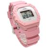 Casio Стандартные цифровые наручные часы W-218HC-4AV Унисекс Розово-розовые Дешевые