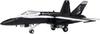 PLATZ Scale Royal Australian Air Force Fighter Hornet Black Royal Australian Air Force 100th Anniversary Paint of Plastic Model Kit 1/144 F/A-18A