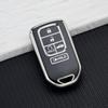 Чехол-футляр из ТПУ для автомобильного ключа с 5/6 кнопками для Honda Civic Accord Crv Pilot Odyssey Ridgeline Passport Мягкая сумка-чехол для ключа Брелок