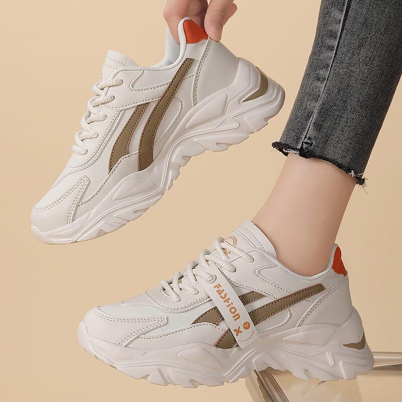 MCTIN Кроссовки на платформе. Женские вулканизированные туфли на толстой подошве. Женские массивные черные туфли.