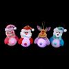 Tree Christmas Eva Hanging Lighted Decor Santa Snowman Reindeer Festive Supplies