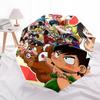 1pc Outdoor Umbrella with One Piece, Dragon Ball Z, Naruto, Bleach, Fairy Tail Characters - Automatic Opening/Closing Umbrella, Portable 3-Fold D