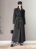 Women's Double-Sided Cashmere Woolen Overcoat - 2025 Autumn/Winter Korean Style Fashion.