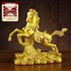 Благоприятная фигурка лошади из чистой меди на успех