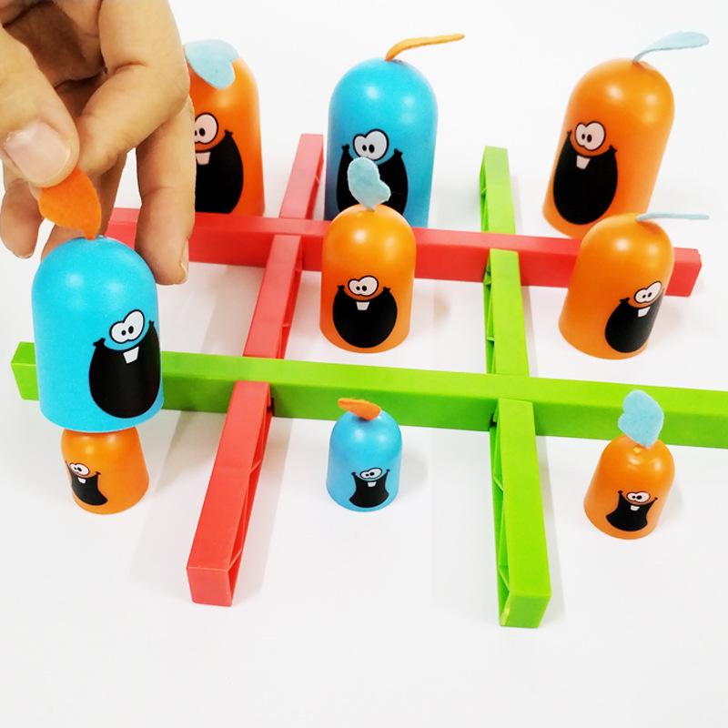 Странная игра «Четыре в ряд» с курицами Gobblet Gobblers для всей семьи