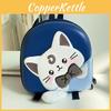 Cartoon Charming Cat Backpack For Kids With Comfortable Shoulder Straps For Use Everyday