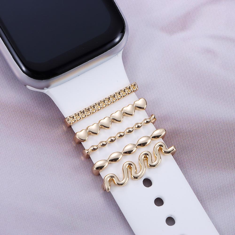 Creative Nails Diamond Wristbelt Charms Watch Band Ornament Decorative Ring Strap Accessories