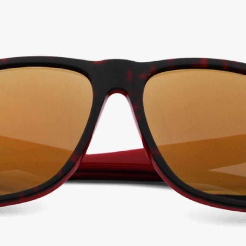 Puma Square Horn Rimmed Over Asian Fit Mirror Sunglasses 12
