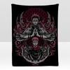 anime JJujutsu KKaisen Throw Soft Flannel Blanket for Bed Bedroom Sofa Picnic Throw Skinfriendly Breathable Gift Cover