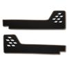 YOURS Jimny Nomad Dedicated Door Trim Set Kick JIMNY Sewn In Protective S 5-Door Guards, Front, 2-Piece (Black Leather/Khaki), Guards, NOMADE, Japan,