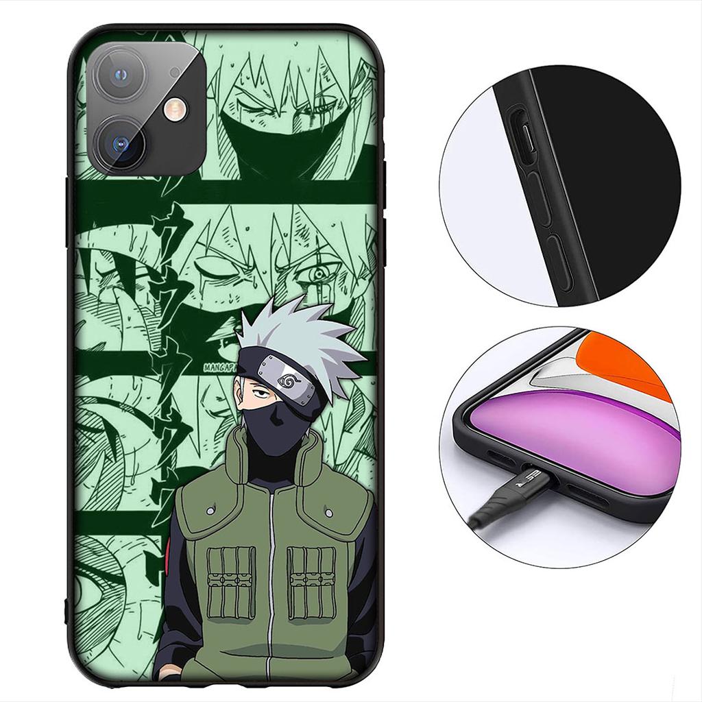 Kakashi Hatake Narutos Uchiha Sasuke Cover for Apple iPhone 12 13 Mini XS 11 Pro Max 7 8 Plus XR SE 2022 SE3 + 8+ Phone Case