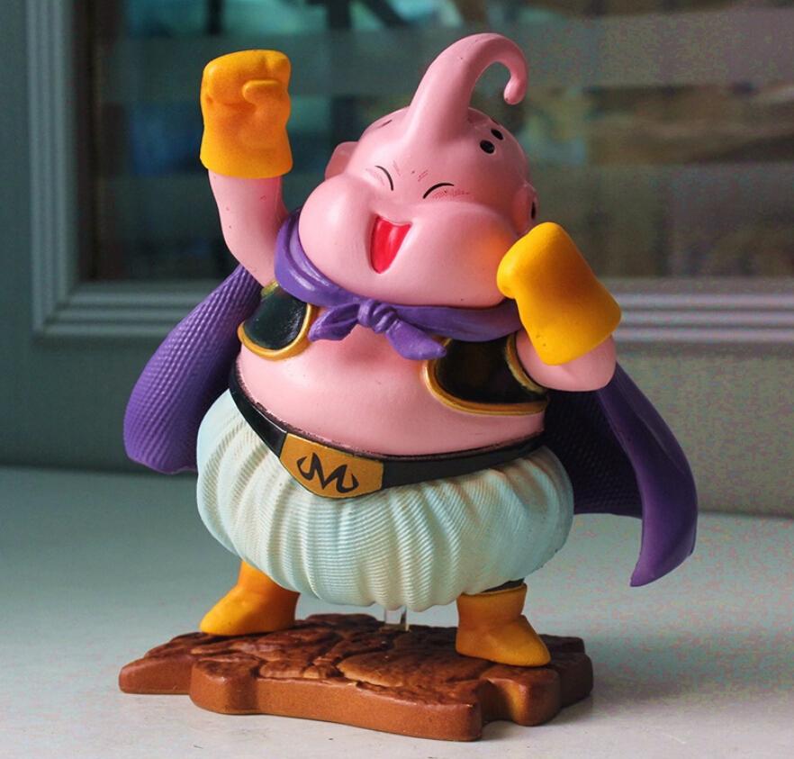 Аниме Фигурка Dragon Ball Z Буу Милый Толстый Печенька Бу ПВХ Фигурка Игрушка DBZ Гоку Вегета Супер Сайян Боевой Бу Модель Кукла Подарки