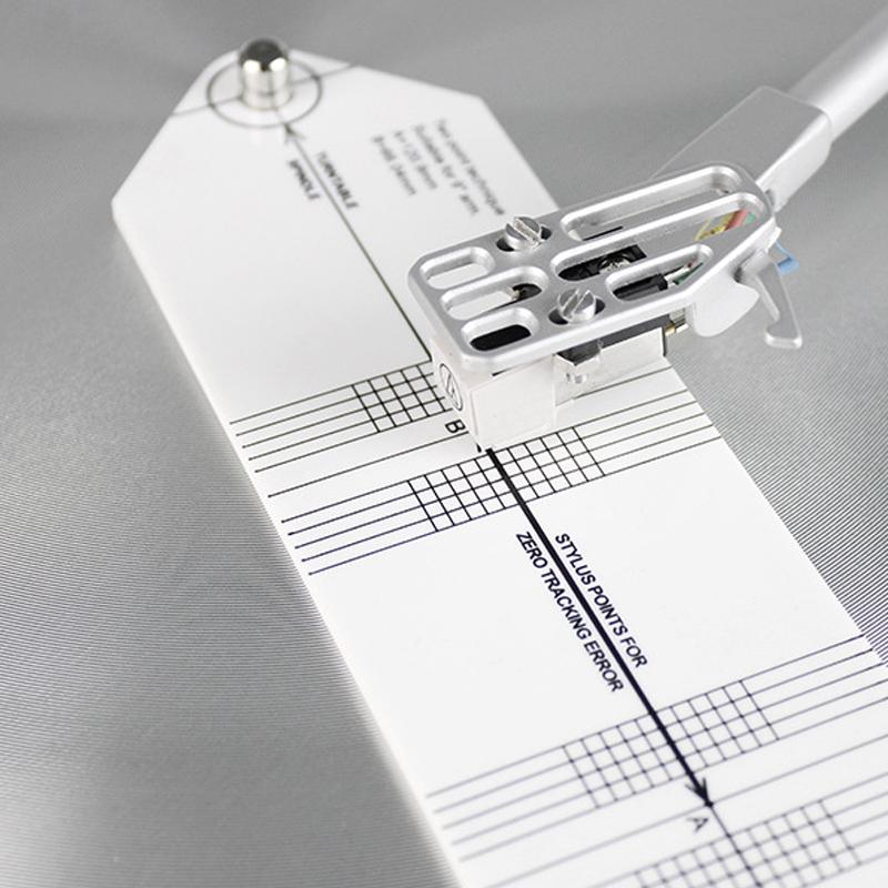 Проигрыватель фонограммы Звукосниматель картриджа Регулировка линейки Калибровочный датчик Lp Инструмент для выравнивания иглы Транспортир