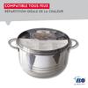 High PFAS-free Stainless Steel Stewpot 20 Cm Elo Brillant Ref. 2222026