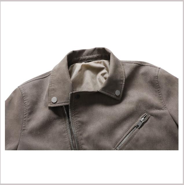 Новая мужская кожаная одежда, модная тенденция, мужская куртка с лацканами, мужская куртка из искусственной кожи, мужское пальто