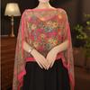 Long Length Breathable Shawl Multifuctional Chiffon Scarf Seaside Sun Protection Shawl  Daily Use