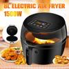 8 л 1500 Вт Здоровая фритюрница Мультиварка Смарт-тач ЖК-дисплей Аэрофритюрница Пицца Без масла Аэрофритюрница 220 В Многофункциональная Смарт-фритюрница