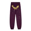 Unisex Hooded Sweatshirt Streetwear Spider Web Print Heavyweight Fleece Teen Casual Top