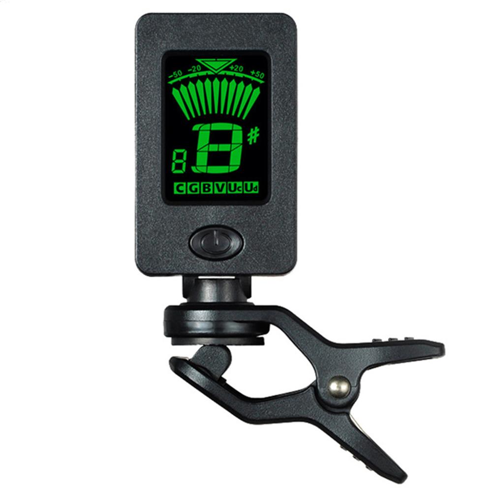 Digital Chromatic LCD Clip-On Electric Tuner for Bass Guitar Ukulele Violin