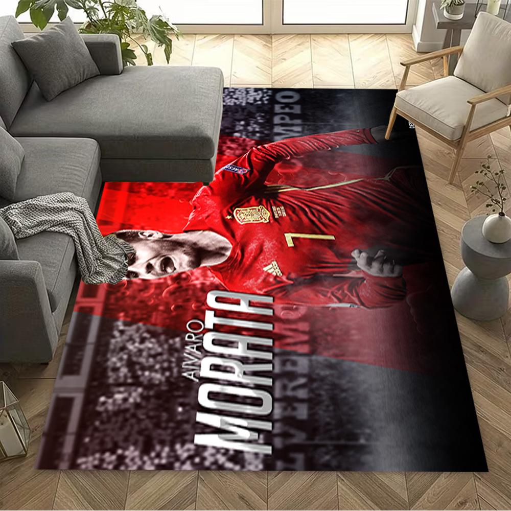 Goalkeeper Action Field. Carpet Design for Outdoor Dormitory Entryway Bedrooms Antislip Carpet Decorate Offices Best for Christmas