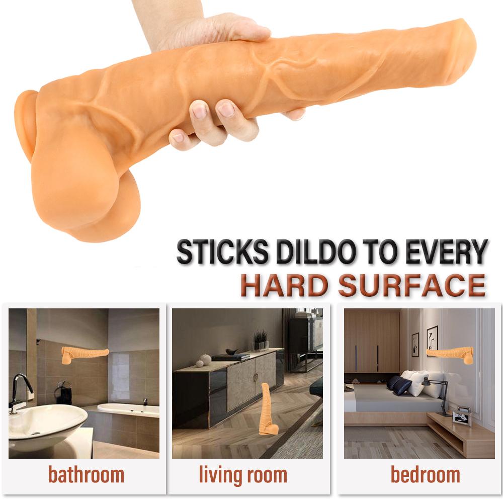 MoDi Реалистичный дилдо, супер большой пенис, секс-игрушки для женщин и мужчин, мощная присоска, анальные секс-игрушки, конский член