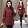 Women's Medium and Long Cotton-padded Clothes, Light and Thick Cotton-padded Jackets, Slim-fitting Medium Cotton-padded Jackets In Autumn and Winter