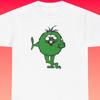 Funny Monster T-Shirt Mens Vintage Green Creature Skate Punk Graphic Tee