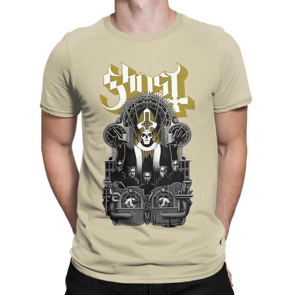 Ghost Rock 2025 Tour New Arrival T Shirt for Men Women Pure Cotton Tee Shirt Clothing