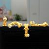 Rubber Giraffe Ornament Groove Pasted Giraffe Figurines Cartoon Giraffe Model Car Decoration Computer Screen Display Ornament