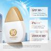 1 Piece 60g Sunscreen Cream for Women Girls Lightweight Non Greasy UV Rays Protection Sunblock Moisturizing Face Skin Care