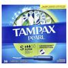 Pearl, Super, Unscented, 36 Tampons