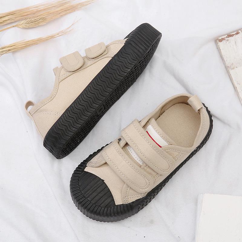 Children's Canvas Velcro Shoes - Soft Sole for Boys and Girls