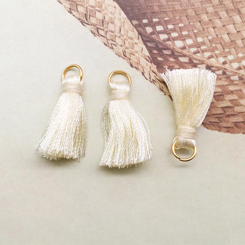 Multicolor Handmade Tassel Earrings & Keychain Bag Pendant