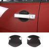 ABS Carbon Fiber  Outer Door Handle Cover Bowl Trim For Toyota FJ Cruiser 07-21