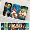 Мультяшный Животный Лис Чехол для Телефона Для iPhone 14 11 12 13 Mini Pro XS Max Чехол 6 7 8 Plus X XR SE 2020 Funda Оболочка