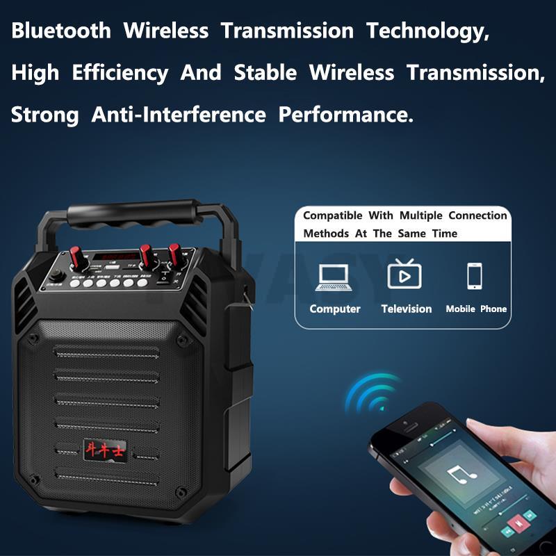 5,25-дюймовый гитарный усилитель, динамик, перезаряжаемый, портативный, Bluetooth, уличный, укулеле, клавиатура, фортепиано, саксофон, практическое воспроизведение, 3600 мА