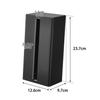 Yamazaki Vertical Tissue Stand Black x x Tower Vertical Horizontal Tissue Case Tissue Cover 1441 W12.6 D9.7 H23.7cm