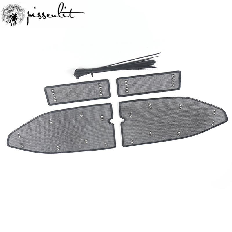 For Ford Edge ST 2019-2020 Anti-insect Network Cover Racing Grills Water Tank Protective Net Cover Panel Decoration Accessories