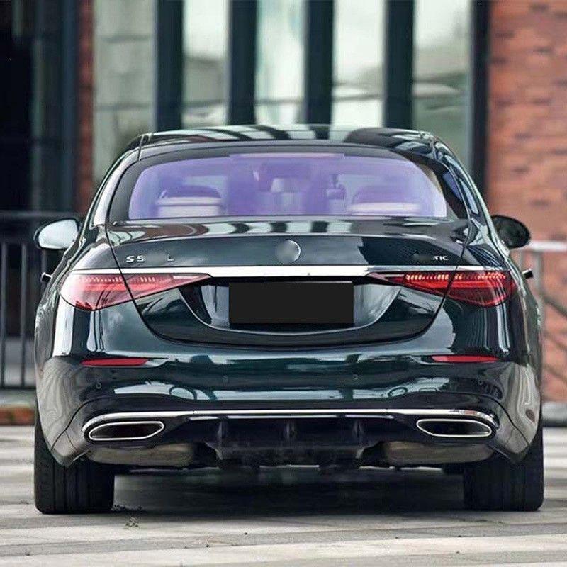 Fits Mercedes-Benz S-Class W223 S450 Sports Body Kit: Front & Rear Bumpers, Side Skirts.