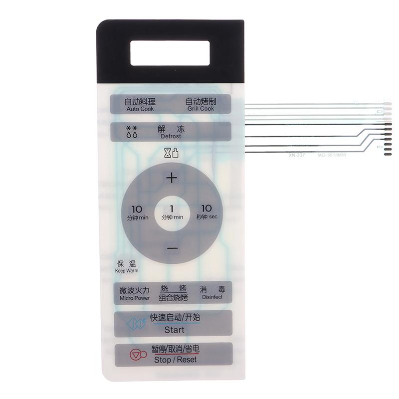 Сенсорная кнопка управления мембранным переключателем для микроволновой панели Mg-5018Mw Mg-5018Mv Mg-5018Mwr Аксессуары для микроволновой печи