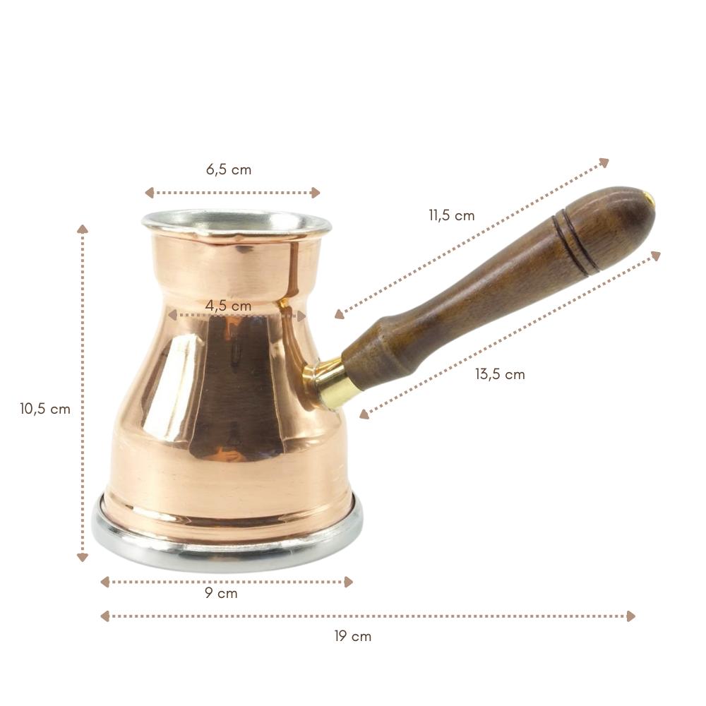 Jazzve Premium Copper Coffee Pot 340 ml Cu29