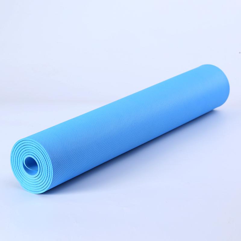 1 шт. Толстый коврик для йоги Противоскользящий спортивный фитнес-коврик 3 мм пена ЭВА Комфортный коврик для йоги для упражнений йоги и пилатеса Гимнастический коврик