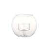 Подсвечник Dulton Glass Ball BG023, Маленький, Прозрачный,
