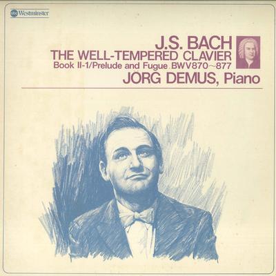 LP-пластинка - Бах: Хорошо темперированный клавир, Bo OW8054AW ABC WESTMINSTER Япония Классика Б/У