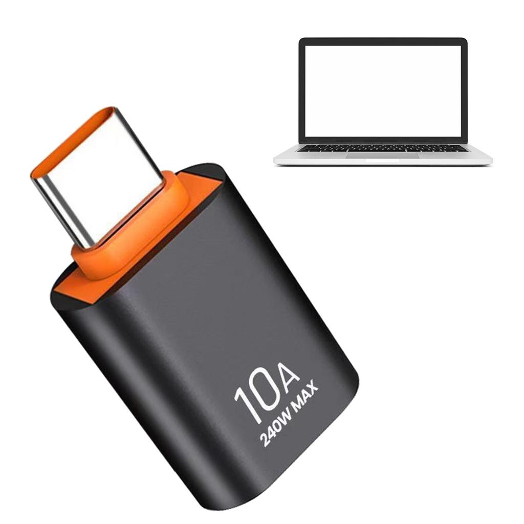 Высокоскоростной USB C - USB A Female адаптер 10 Гбит/с USB C - USB A адаптер 240 Вт Power Delivery для MacBook Pro/Air